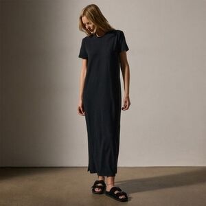 JAMES PERSE Women's Gray Cap Sleeve Maxi Long Dress Size 0 XS Minimalist Winter